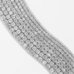 SOLITAIRE PAVÉ, BRILLIANT CUT